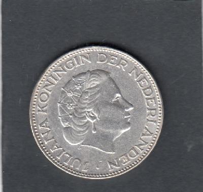 Beschrijving: 2 1/2 Gulden JULIANA